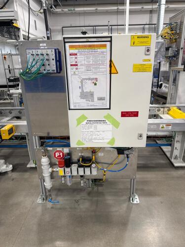 Thyssenkrupp Main Control Panel, Ethernet Switch, Pneumatic Supply Valves for OP310 Station