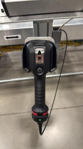 Keyence SR-G100 Barcode Scanner and SR-HL1 Holder