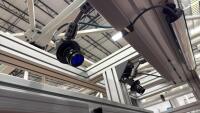 Lucid Vision System (4 Luicd Cameras w/ 16mm Computar Lenses), Lighting, Control Panel, Dynics Monitor