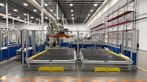 (2) Hovair Automotive Loading and Unloading Dunnage Conveyors