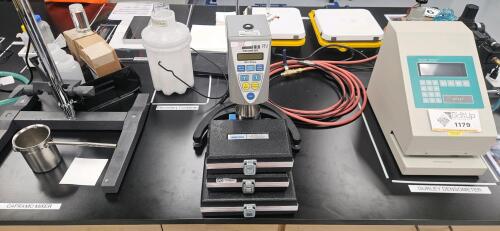 Brookfield DV-I Prime Viscometer, w/ RV SPINDLE Sets & Small Sample Adapter Set