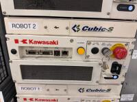 Kawasaki Robot Controller, Kawasaki HMI Programming Pendant, & Kawasaki Robot Arm - 7