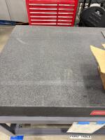 Precision Granite Surface 5&rsquo; x 3&rdquo; x 6&rdquo; W/ Stand - 2