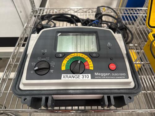 Megger DLR010HD Digital Low Resistance Ohmmeter