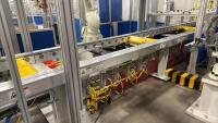 Thyssenkrupp XALT Battery Pack Transport Conveyor Segment (Ladder/Module Line) w/ Trays for Packs Approx 70&rsquo;