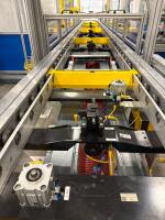 Thyssenkrupp XALT Battery Pack Transport Conveyor Segment (Ladder/Module Line) w/ Trays for Packs Approx 70&rsquo; - 2