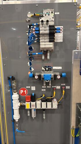Thyssenkrupp Cell 210 Festo Main Pneumatic Supply Valve Manifold