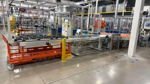Thyssenkrupp Cell OP220 Battery Pack Transport Reject / Reinsert Spur Station