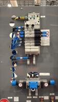 Thyssenkrupp Cell OP210 Semi-Auto Load Cooling Fins and Leak Testing 78&rdquo; x 27 1/2 - 16