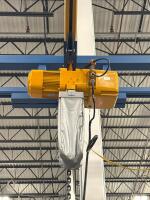 Gorbel Overhead Crane with 1 Harrington NER010L electric chain hoists with motorized trolley&rsquo;s - 4