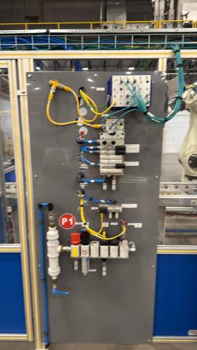 Festo Valve Manifold, Hirschmann Ethernet Switch