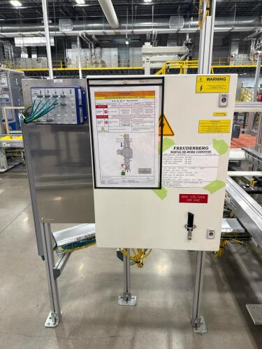 Thyssenkrupp Main Control Panel and Network Switch for OP340 Station