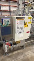 (2) Thyssenkrupp Main Control Panels and Pneumatic Supply Valve Manifolds for LG Module Conveyors
