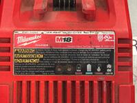 (1) Milwaukee 1/4&rdquo; Square Ring Impact Wrench And (1) Milwaukee 1/2&rdquo; Drill Driver(2) Milwaukee M18 Battery Chargers - 8