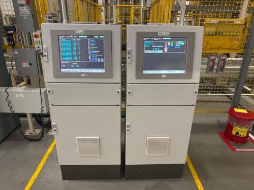 (2) Rittal Enclosure W/ (2) Maple System HMI 17&rdquo; Screen
