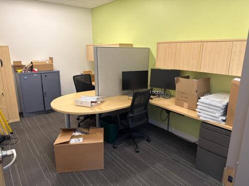 2 Person Work Station W/