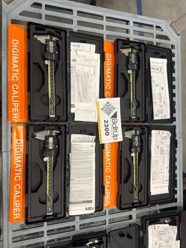 (4) Mitutoyo 6" Absolute Digimatic Digital Calipers