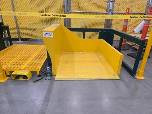 Southworth ZTU2-85 2000lbs Roll-On Container Tilter