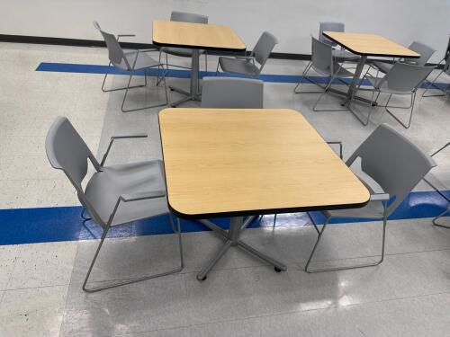 Break room tables, chairs AND appliances