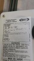 Indeeco 874Z-203100U Enclosed Control Panel - 5