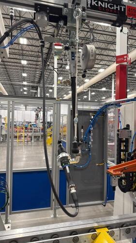 Bosch Rexroth ESA013G-G Nutrunner, CS351 Controller, and J&auml;ger Carbo-Arm 220
