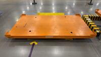 (2) Hovair 50"x92" Pneumatic Lift Tables