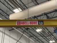 Abell-Howe 1/4 ton overhead 1/4 Ton Jib Crane with Harrington ED Series Electric Chain Hoist - 7