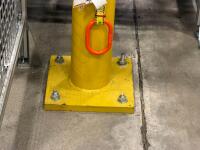 Abell-Howe 1/4 ton overhead 1/4 Ton Jib Crane with Harrington ED Series Electric Chain Hoist - 8