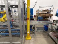 Abell-Howe 1/4 ton overhead 1/4 Ton Jib Crane with Harrington ED Series Electric Chain Hoist - 9