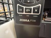 Zebra ZT230 Industrial Barcode Label Printer with Zebra barcode scanner - 4