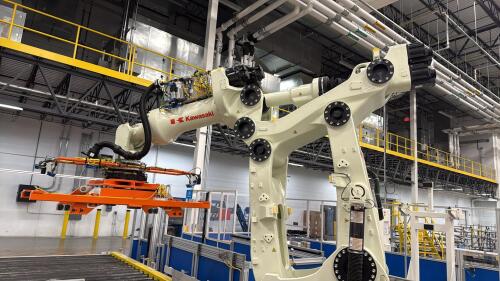 2023 Kawasaki MG1.5HL-B 6 Axis Robot w/ Cubic-S Controller, Pendant