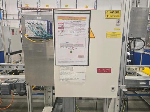 Thyssenkrupp Main Control Panel and Network Switch for OP390 Station