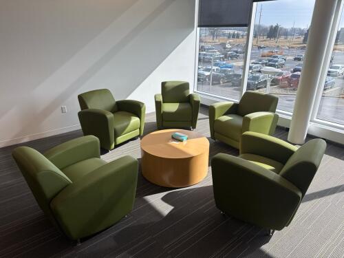 (5) Lounge Chairs