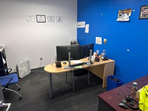 L Shape Office Desk 71&rdquo; x 82&rdquo; x 68&rdquo;