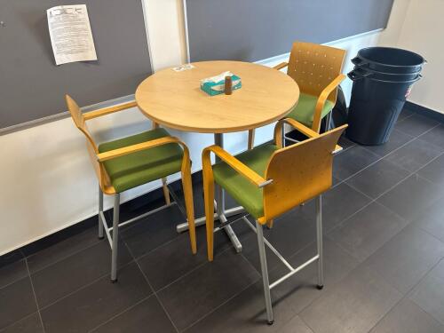 Entire contents of kitchen and break room