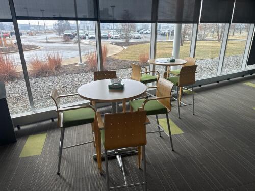High top break room tables