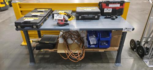 Metal Work Table