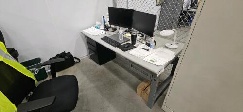 Work Desk w/ Contents
