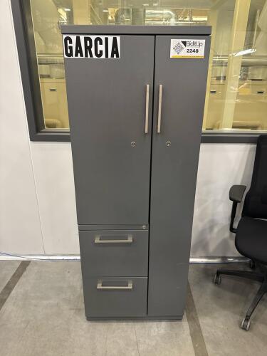 Storage Caninet 24&rdquo; x 23&rdquo; x 64&rdquo; (No Content)
