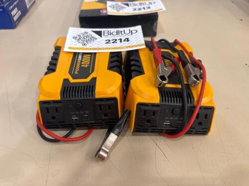 (2) PowerDrive 400w Power Inverter