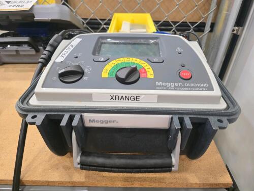 Megger Digital Low Resistance Ohmeter Model DLR010HD