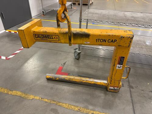 Caldwell 1-Ton Capacity C-Hook Crane Attachment