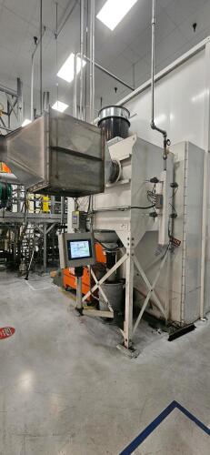 Donaldson Torit Major Solids Feeder/Dust Collector, w/ Donaldson Torit Delta P Plus Downtime Clean