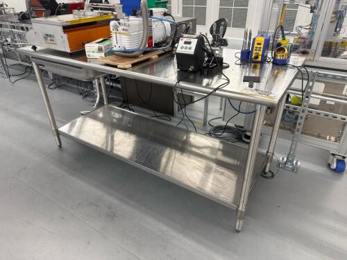 Stainless Steel Workbench