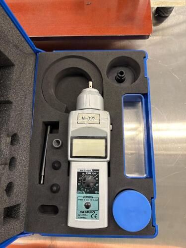Shimpo 6&rdquo; Wheel Laser Digital Tachometer