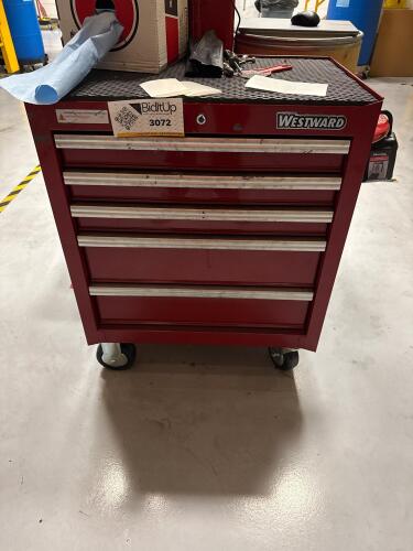 Westward 5 Drawer Rolling Tool Cabinet