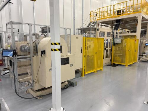 Outfeeder and accumulator line