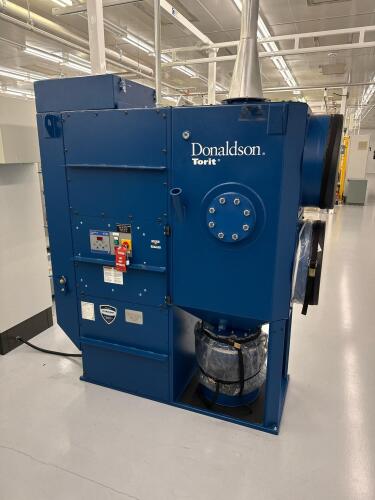 Donaldson Torit Downflo Oval (DFO 2-2) cartridge dust collector.