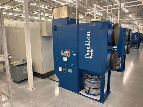 Donaldson Torit Downflo Oval (DFO 2-2) cartridge dust collector.