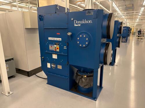 Donaldson Torit Downflo Oval (DFO 2-2) cartridge dust collector.